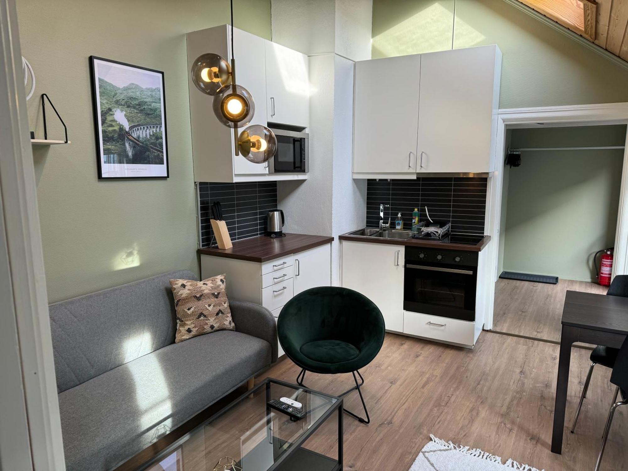 טרונדהיים Cozy Backyard Apartment מראה חיצוני תמונה